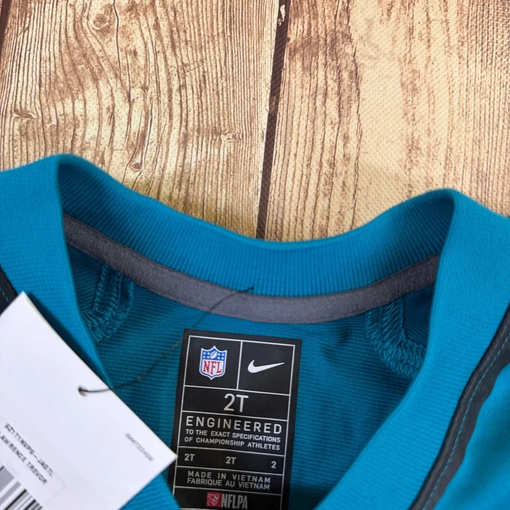 Nike Trevor Lawrence Jacksonville Jaguars Jersey Kids 2T Teal Football Sports